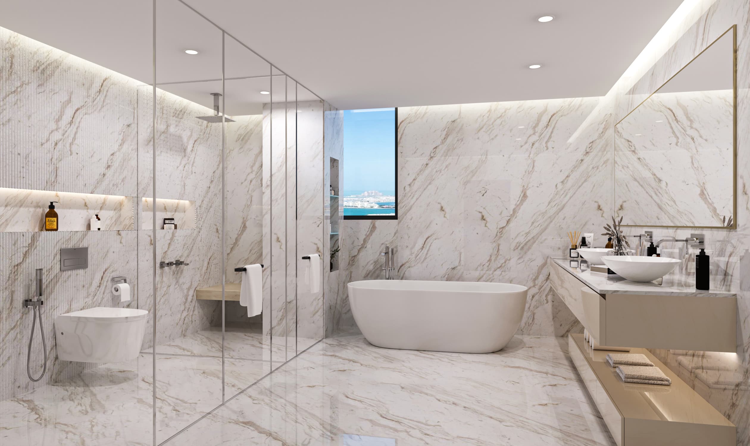 Guest Bathroom · Stone